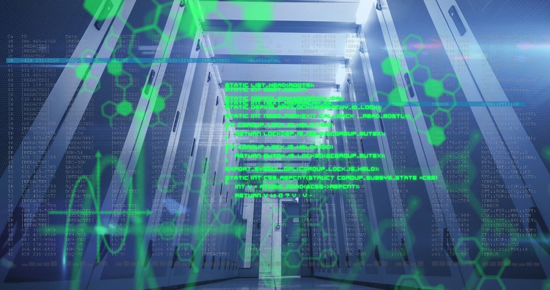 Data Processing and Technology in Modern Server Room