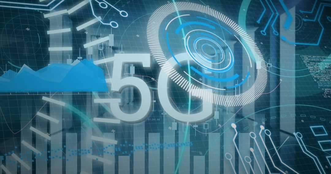 Innovative 5G Technology and Data Processing Connection Concept