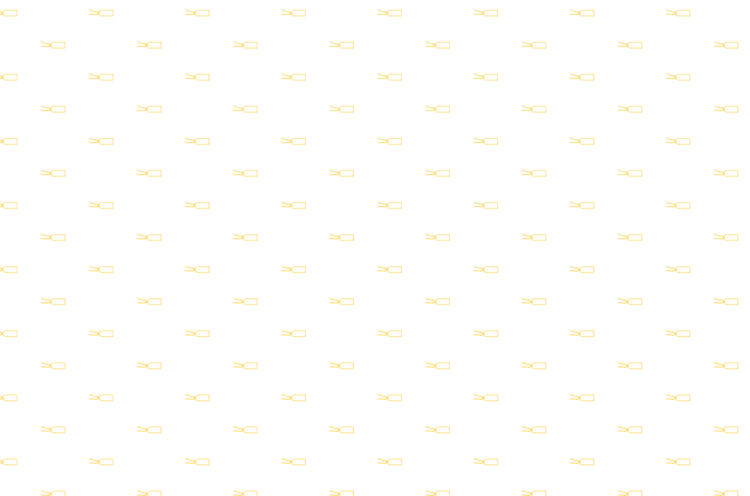 Yellow Label Pattern on Transparent Background
