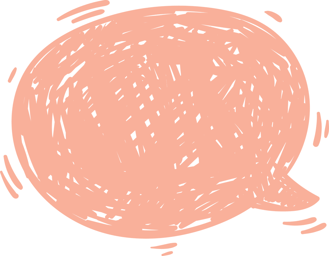 Pink Speech Bubble Transparent Background Abstract