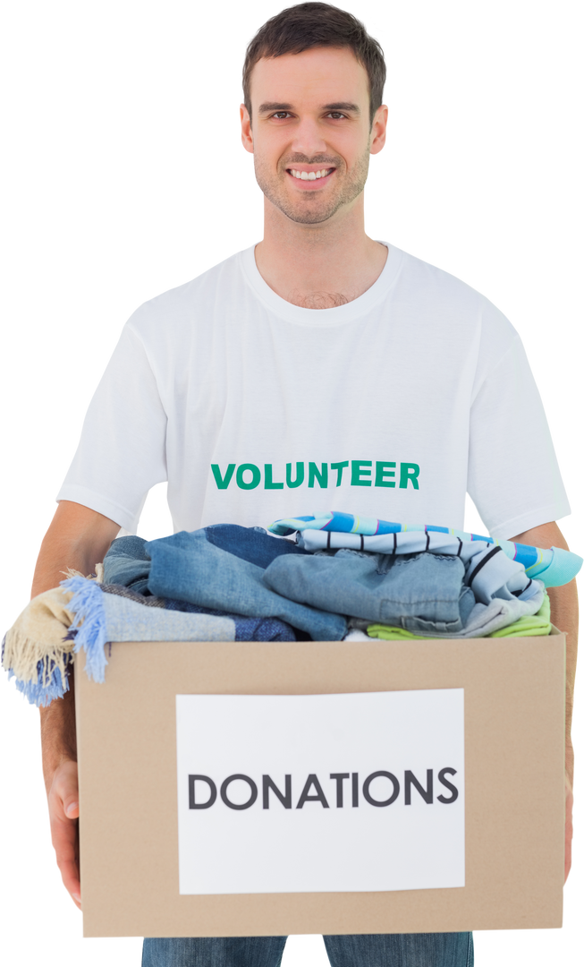 Transparent Background: Volunteer Holding donation box With Clothes Senior Asians - Download Free Stock Images Pikwizard.com