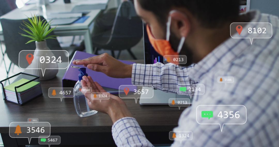 Masked Professional Expanding Social Network in Office