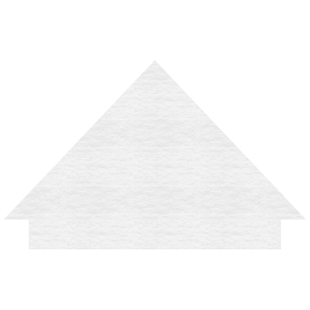 Simple White Arrow on Transparent Background Illustration