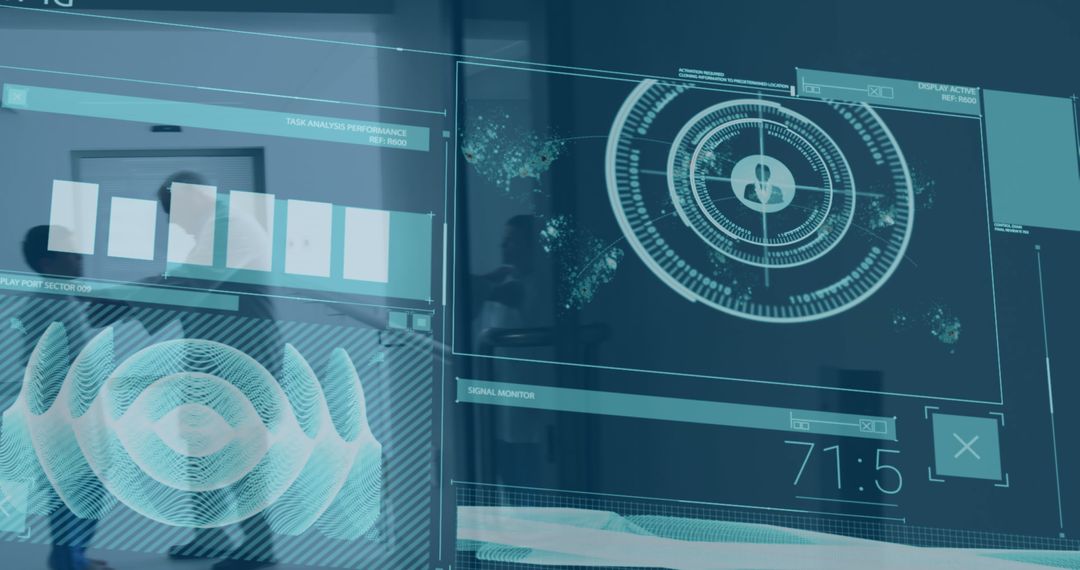 Futuristic Data Interface in Healthcare Experience