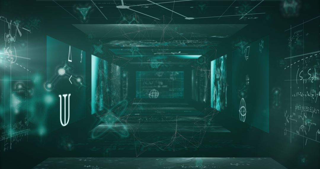 Digital Interface of Molecules and Mathematical Equations