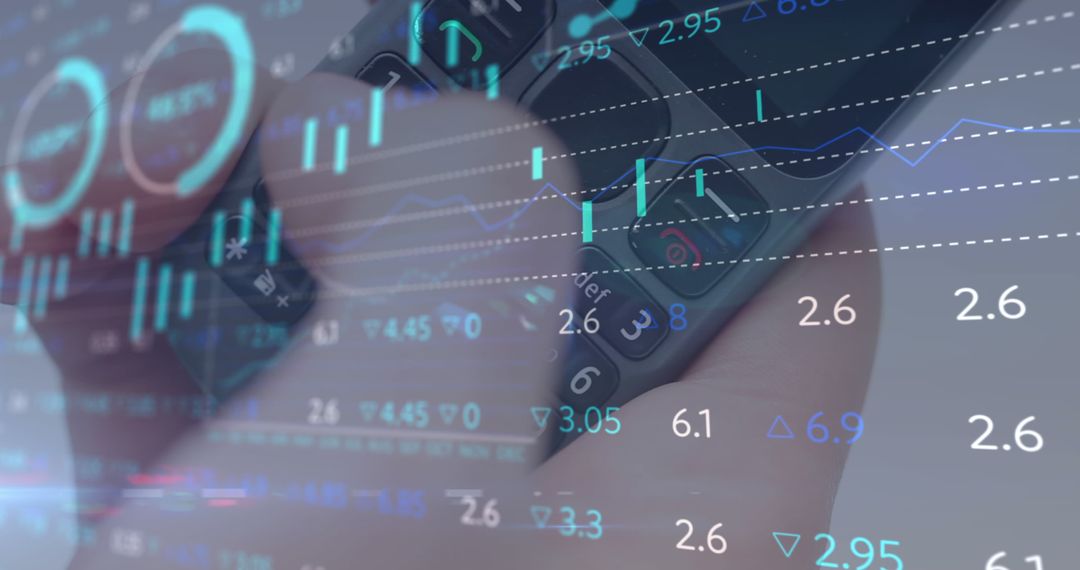 Abstract Global Business and Digital Interface