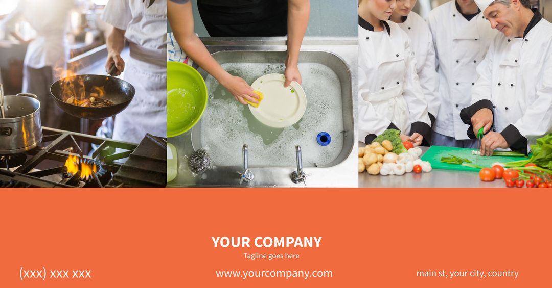 Culinary Teamwork by Chefs in Kitchens and Recipe Preparation