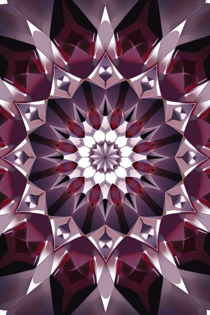 Abstract Mandala Art in Shades of Purple and Pink - Free Images, Stock Photos and Pictures on Pikwizard.com