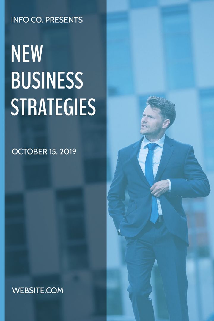 Professional Businessman Planning New Corporate Strategies