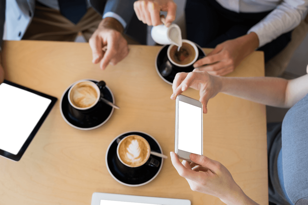 Transparent Technology Usage in Modern Coffee Meeting