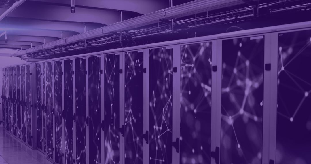 Modern Data Center with Advanced Network Connections