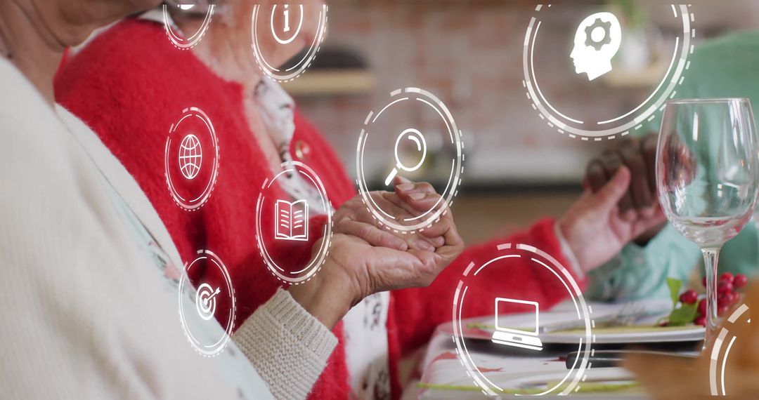 Elderly People Engaging in Digital Learning and Interaction