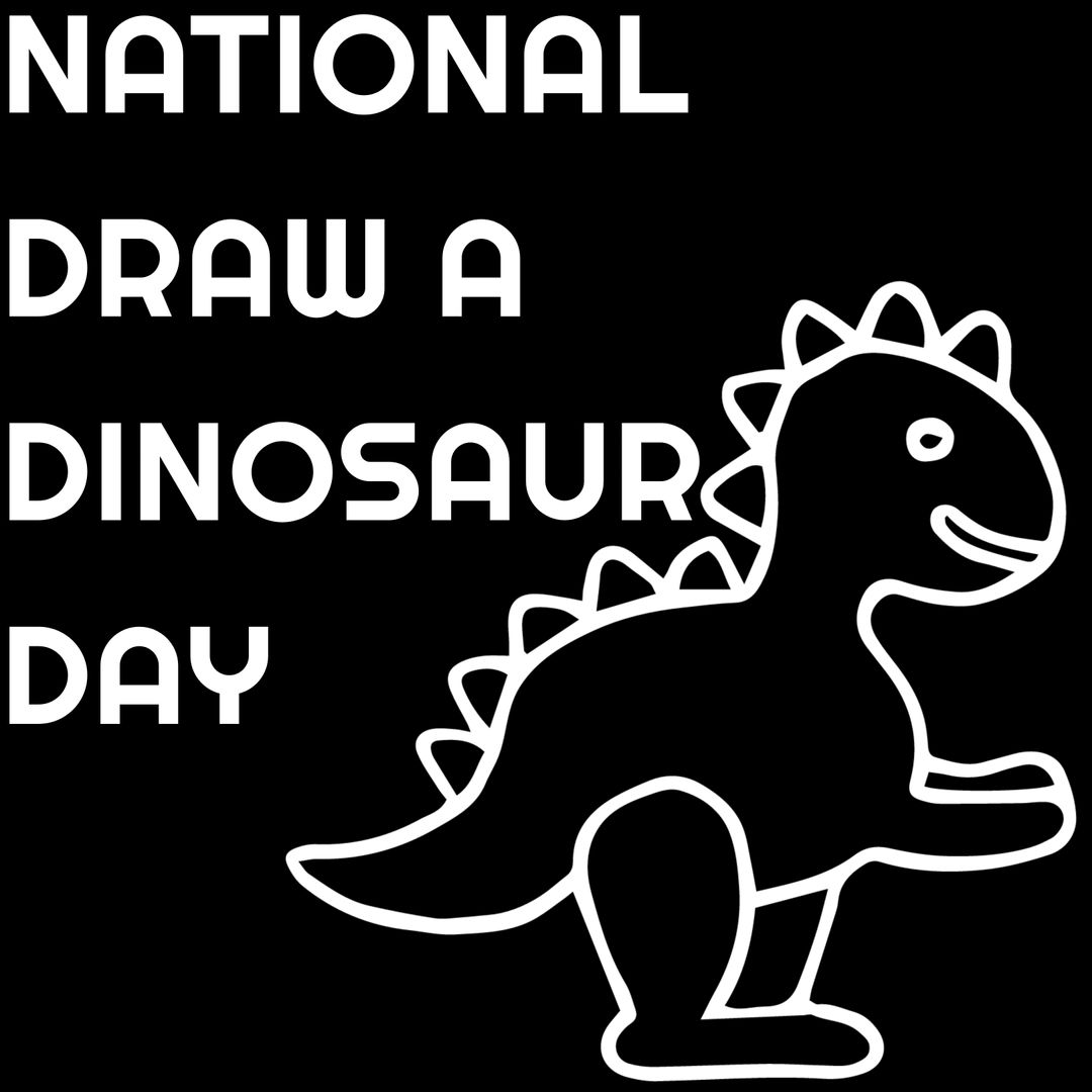 Celebrate National Draw a Dinosaur Day with Creative Art