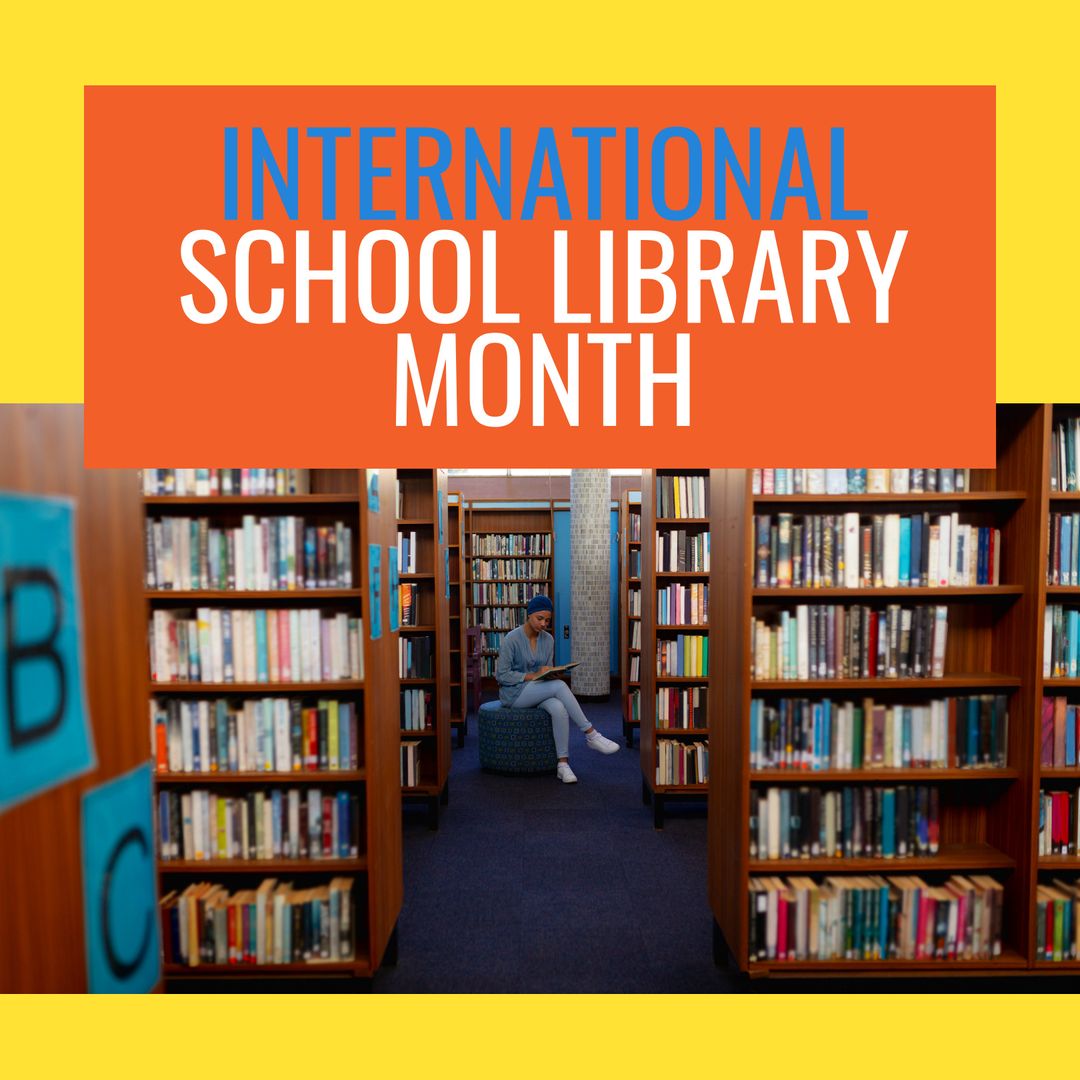 Celebrating International School Library Month with Student Studying