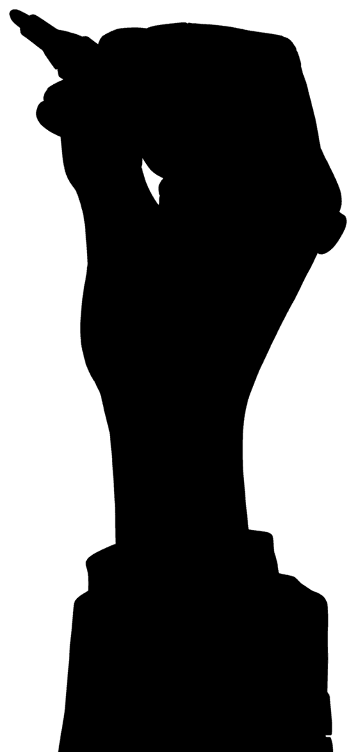 Transparent Hand Holding Marker for Writing and Drawing