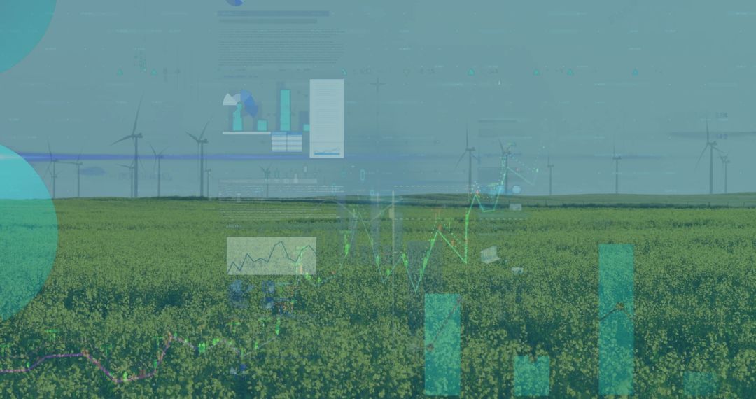 Digital Analytics Merge with Eco-Friendly Agriculture and Wind Energy