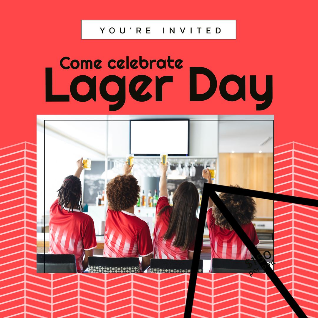 Celebrate Lager Day with Friends at Bar