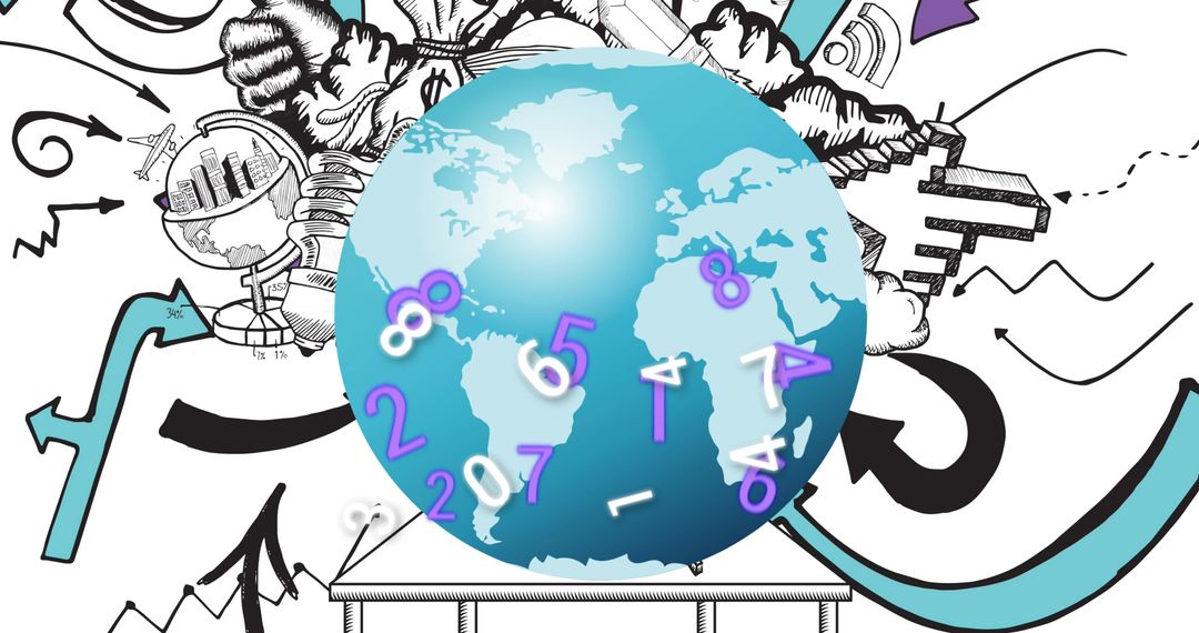 Digitally Transformed World with Numeric Symbols