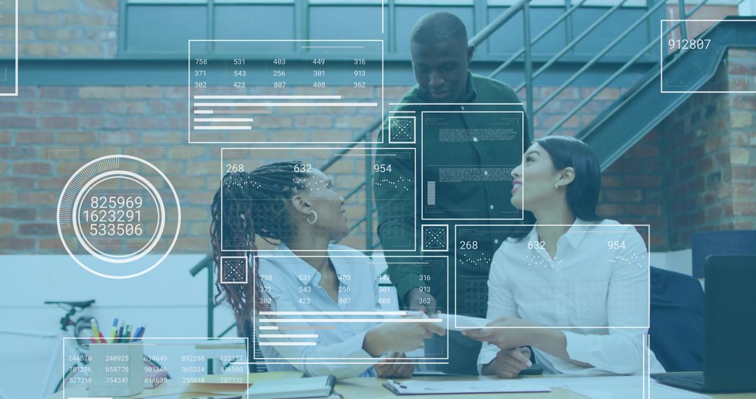 Team Collaboration and Document Exchange in Modern Office