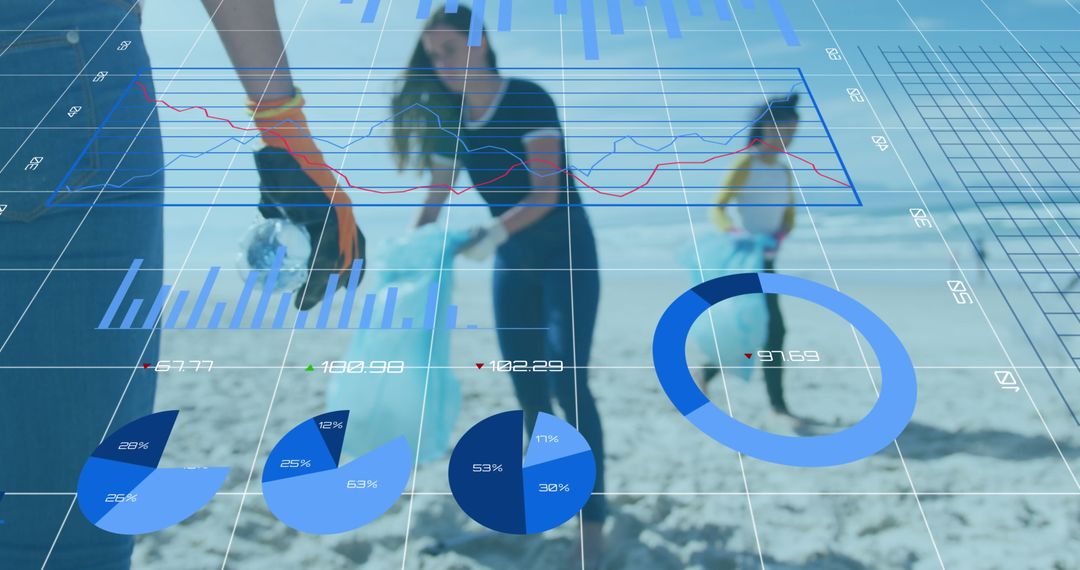 Beach Clean-Up Combined with Data Analytics Visualization