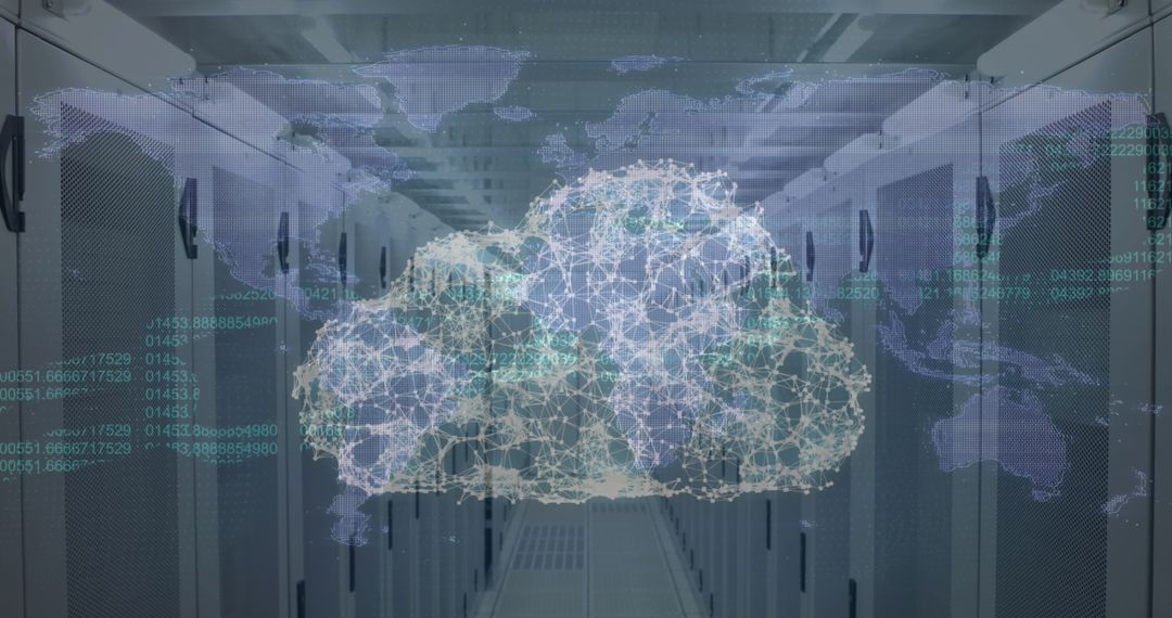Cyber Security Concept in Computer Server Ecosystem