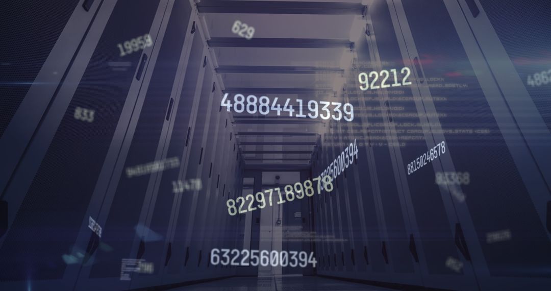 Floating Digital Numbers Over Vast Data Servers