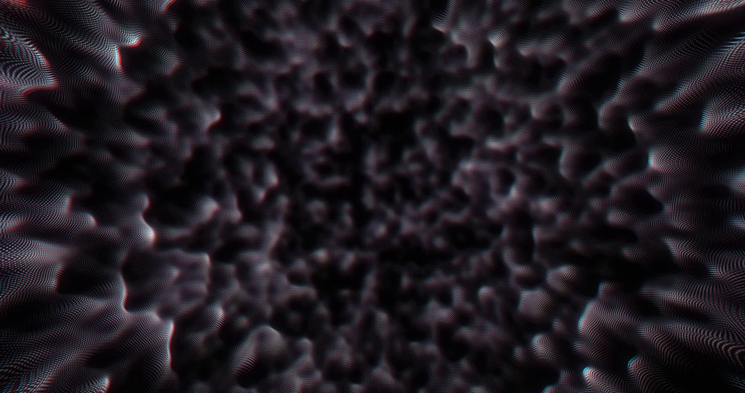 Abstract Dark Waves Textured Background