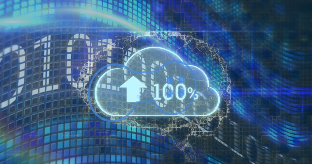 Digital Cloud Computing with Data Percentage Overlay