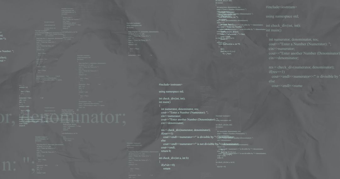 Programming Endeavor Behind Gray Drapery