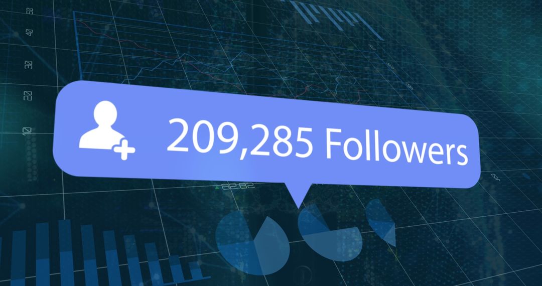 Digital Influencer Success Social Media Advertising Concept