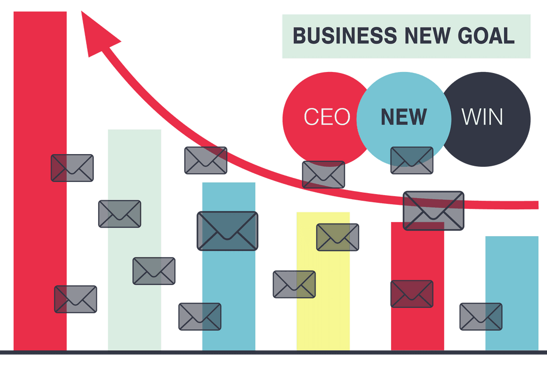 Business Goals and New Strategy Transparent Illustration Vector