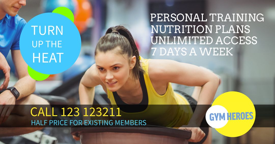 Fitness Enthusiast Elevating Health through Dynamic Workout