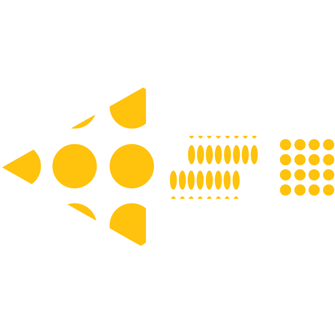 Geometric Arrow Shapes on Transparent Background