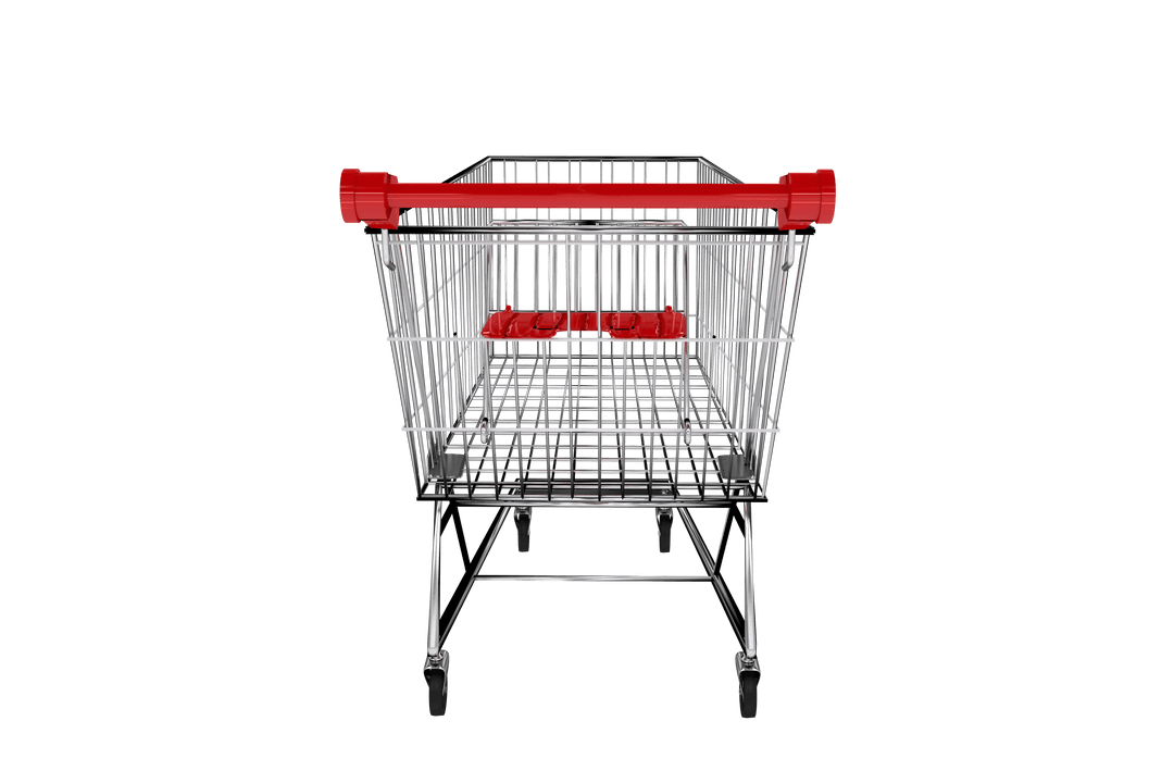 Isolated Shopping Cart Illustration on Transparent Background