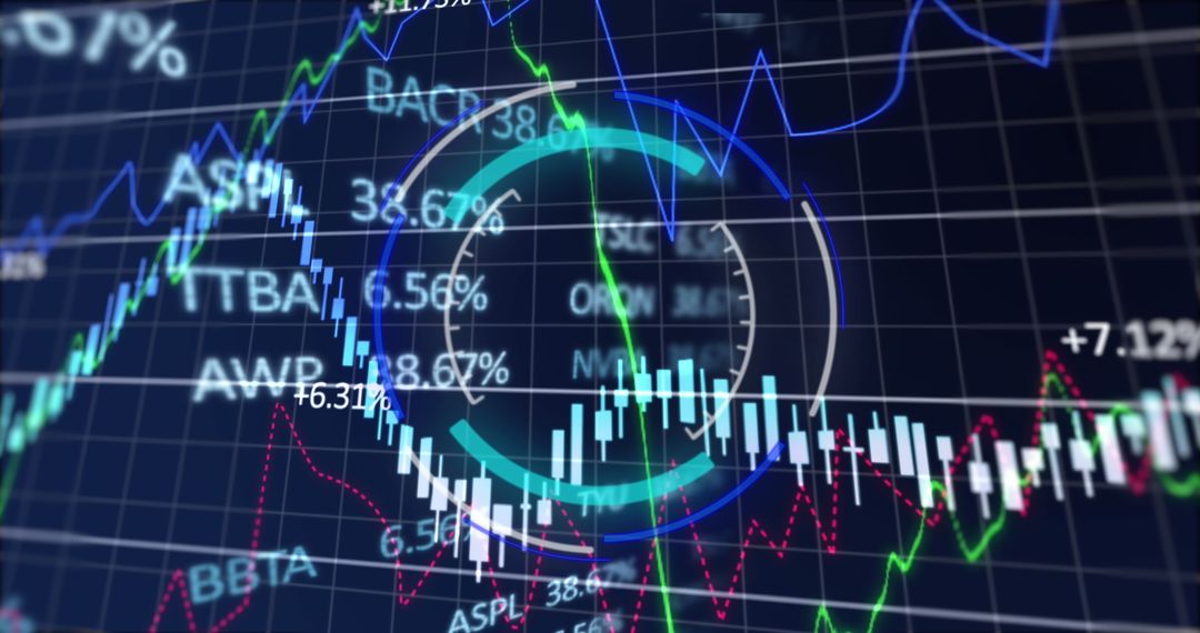 financial data analysis with interactive chart display - Free Images, Stock Photos and Pictures on Pikwizard.com
