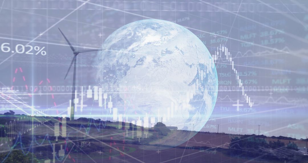 Global Connectivity with Renewable Energy and Technology Overlay