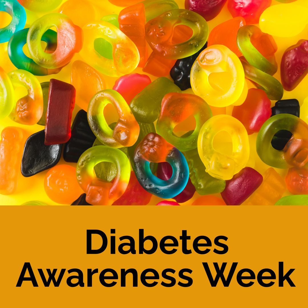 Diabetes Awareness Week Jellies Concept