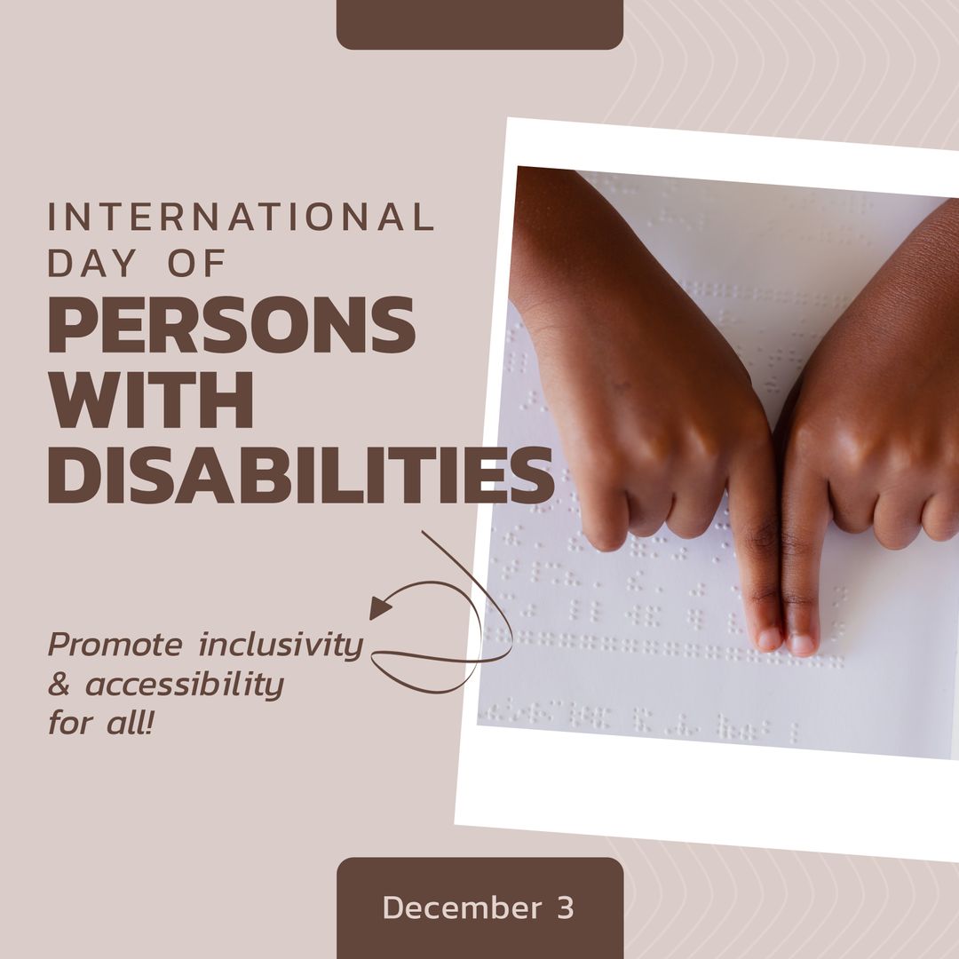 Promoting Inclusivity for International Day of Persons with Disabilities