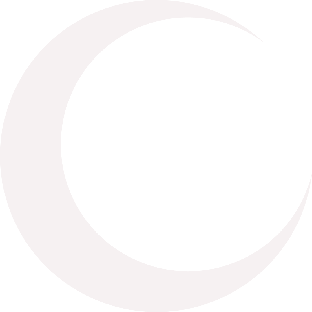 Elegant Crescent Moon Shape on Transparent Background