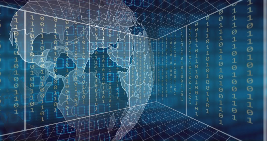 Global ai data processing network with digital interface