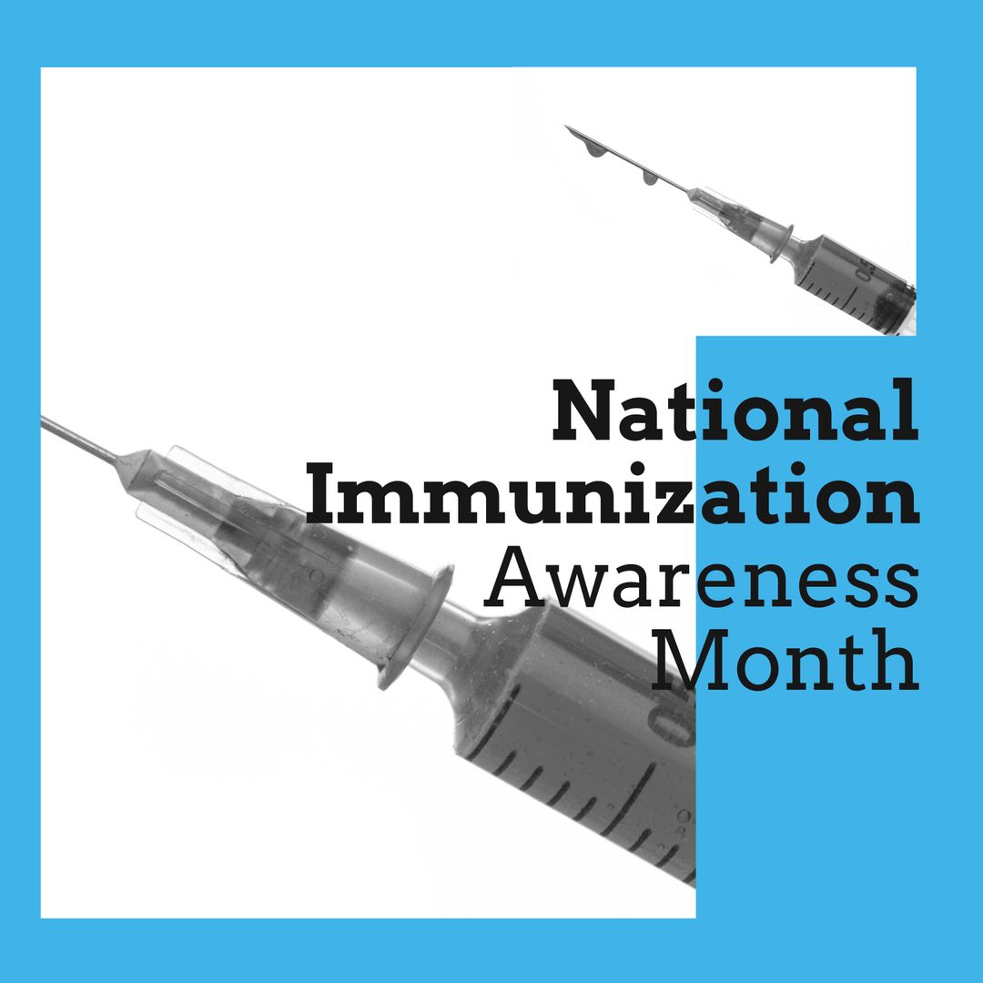 Promoting National Immunization Awareness Month Concept