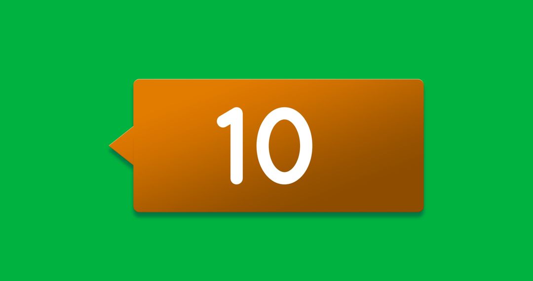 Digital Alert Icon with Orange Notification Bubble