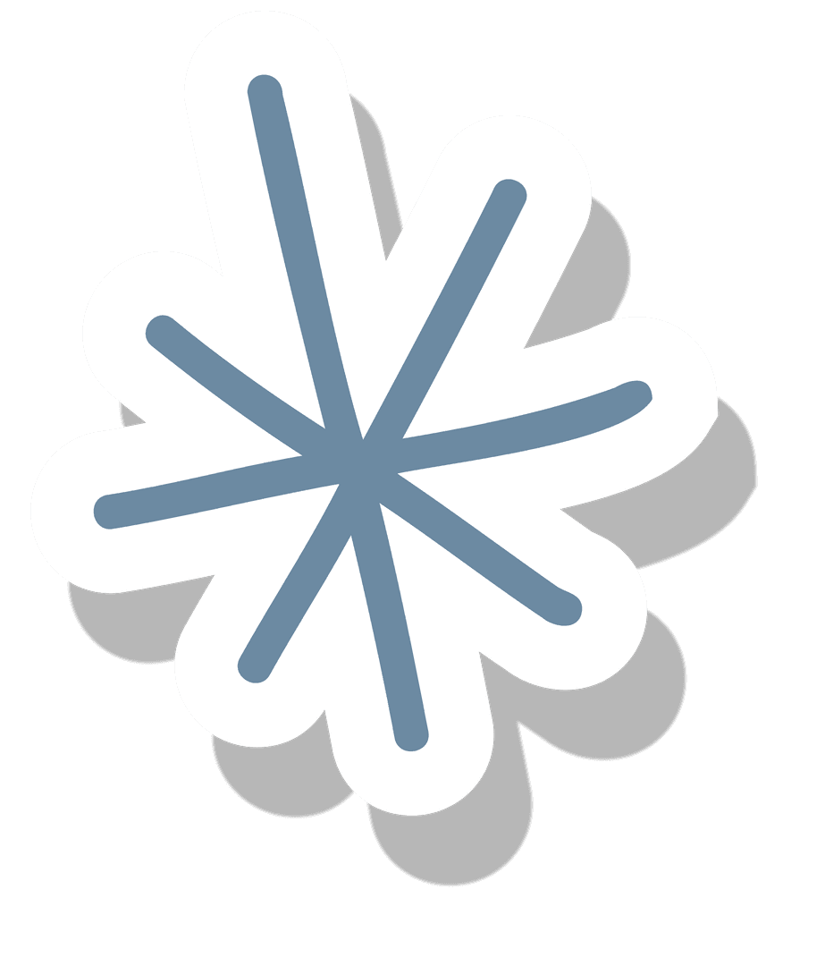 Transparent Abstract Geometric Icon on Background