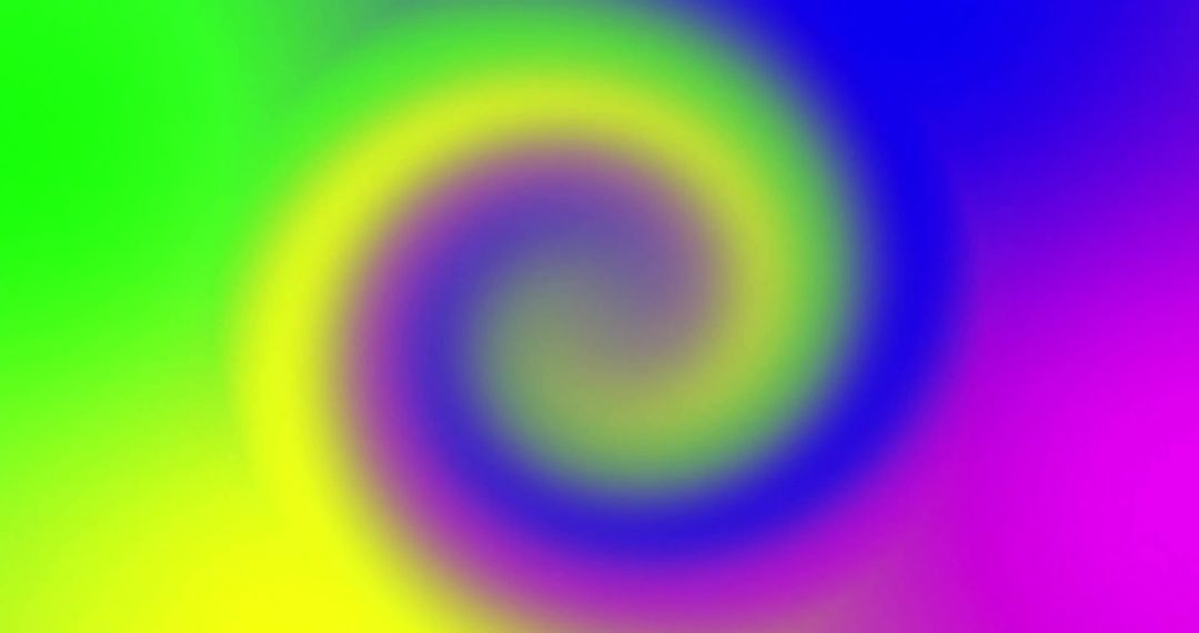 Vibrant Neon Swirl Background with Multicolored Patterns