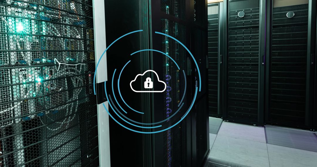 Cloud Security in Data Center Server Room
