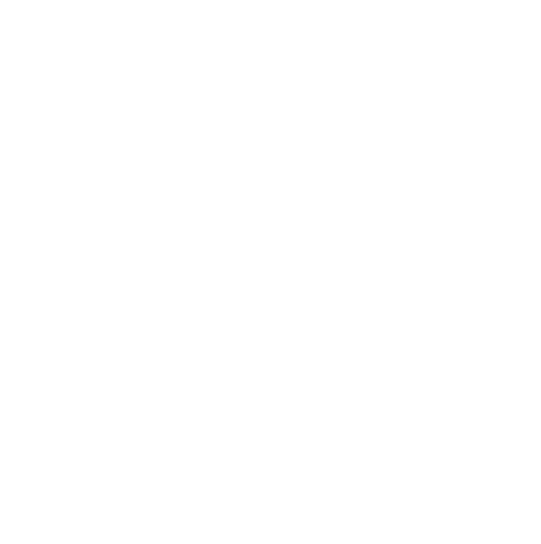 Transparent X-Eyed Face Line Art in Irregular Circle Structure