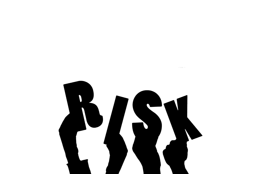 Risk Text Hands Transparent Background Illustration