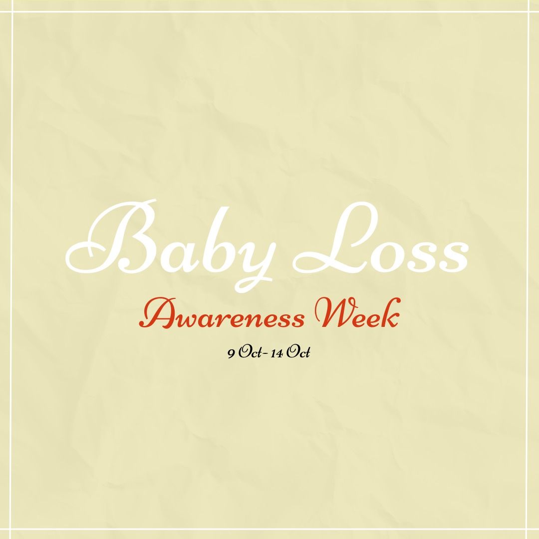 Baby Loss Awareness Week Text on Yellow Background - Download Free Stock Templates Pikwizard.com