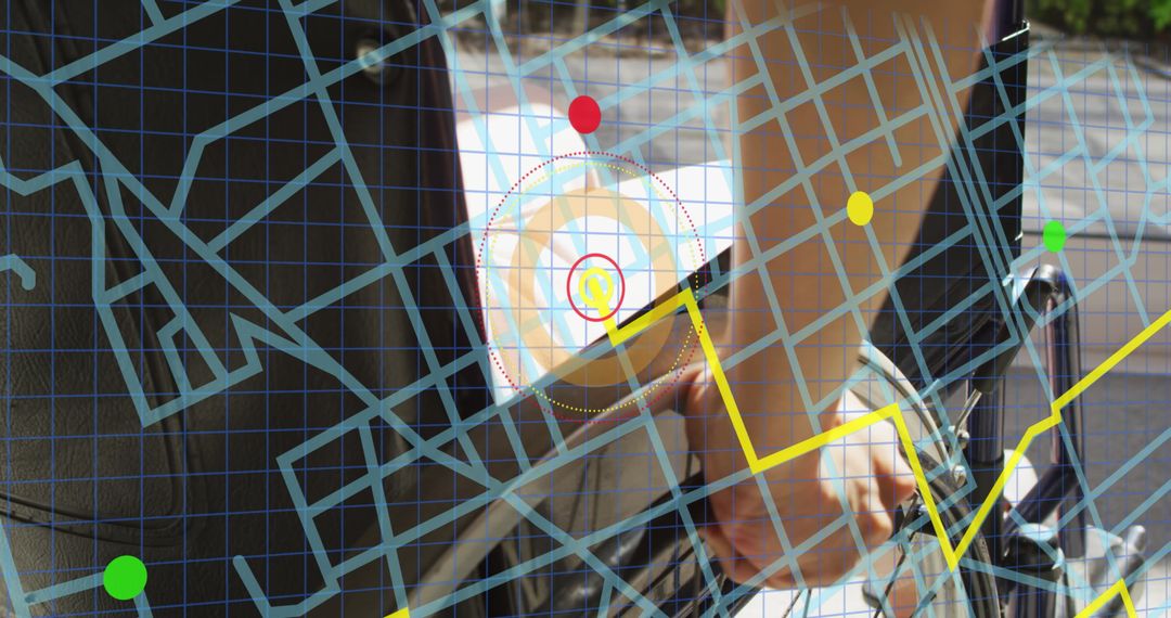 Cycling with Smartphone Navigation in Urban Environment