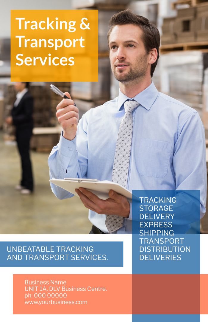 Logistics Professional Overseeing Tracking Operations for Efficiency